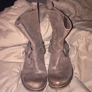 GIANNI BINI LEATHER BOOTS